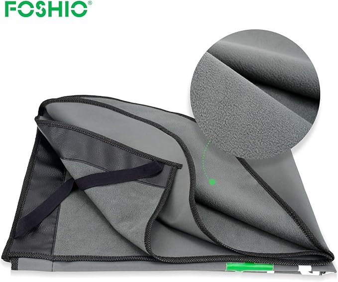 FOSHIO Car Door Panels Cover, Magnetic Car Wrap Tool Car Door Protector for Dogs, Extra Thick Waterproof Vehicle Door Covers 40" x 29", 2 Pack