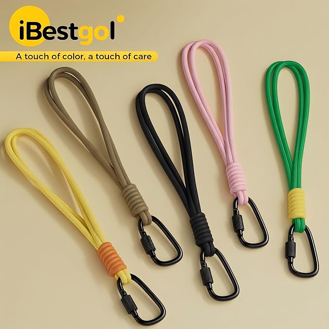 Baby Stroller Hooks, Universal Clips for Diaper and Mommy Bags, Heavy-Duty Hangers with Straps, Practical Stroller Accessory for Moms, Black-4pc