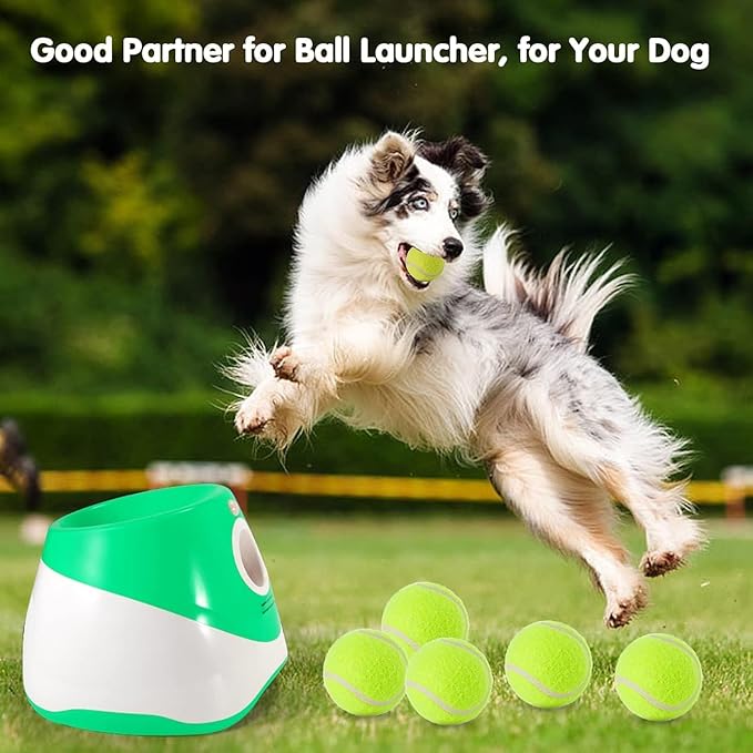 MEKAPLE Mini Tennis Ball 12 Pack for Pet Playing Fecth, 2 inch Dog Training Tennis Balls for Small Size Dogs, Interactive Dogs Playing Balls Fits 2 Inch Automatic Dog Ball Launcher