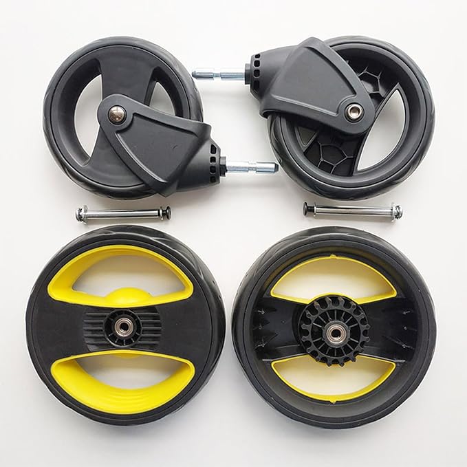 Baby Trolley Baby Cart,Front and Back Wheel Cart Accessories for Baby Trolley﻿﻿﻿