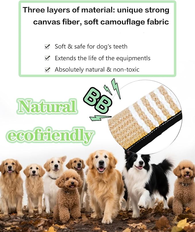 Clysoru Squeaky Tug Toy for Dogs Jute with 2 Strong Handles Lasting Training Equipment Puppy to Large Dog Interactive Toys of War Pull Indestructible Rope Pet Crinkle Teething (Black)