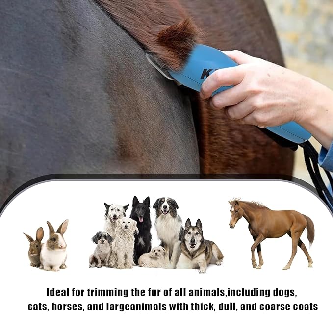 3PCS Wide Blades for Dog Grooming Blades Compatible with Andis,Oster A5,Wahl km10 Dog Clippers Stainless Steel Blades for Animal Dog,Cat,Horse,Silver Size #10W+30W+5FW