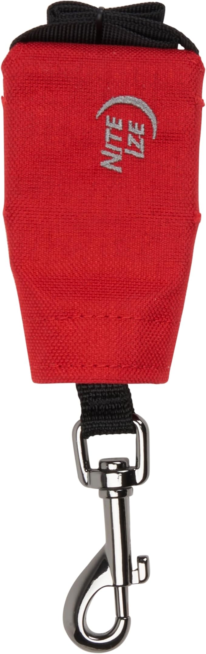 Nite Ize RadDog Retractable Pocket Leash - Durable & Comfortable - Compact Retractable Leash for Dog Walking - Portable & Sturdy for Everyday Use - Red, Large