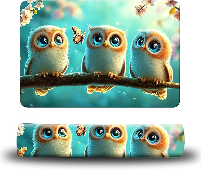 Dog Food Mat, 19.6" x 23.6" Absorbent Pet Feeding Mat for Food and Water, Waterproof Diatom Mud Pet Placemat with Non-Slip Rubber Backing, Easy Clean Cat Bowl Mat for Floors - Blue Baby Eagle
