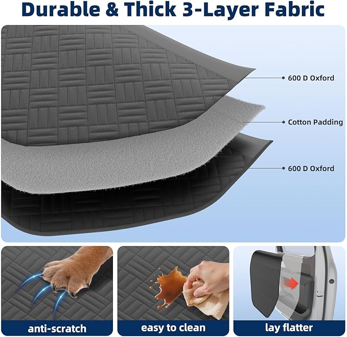 Car Door Protector from Dog Scratching, Door Panel Protector for Dogs(L)