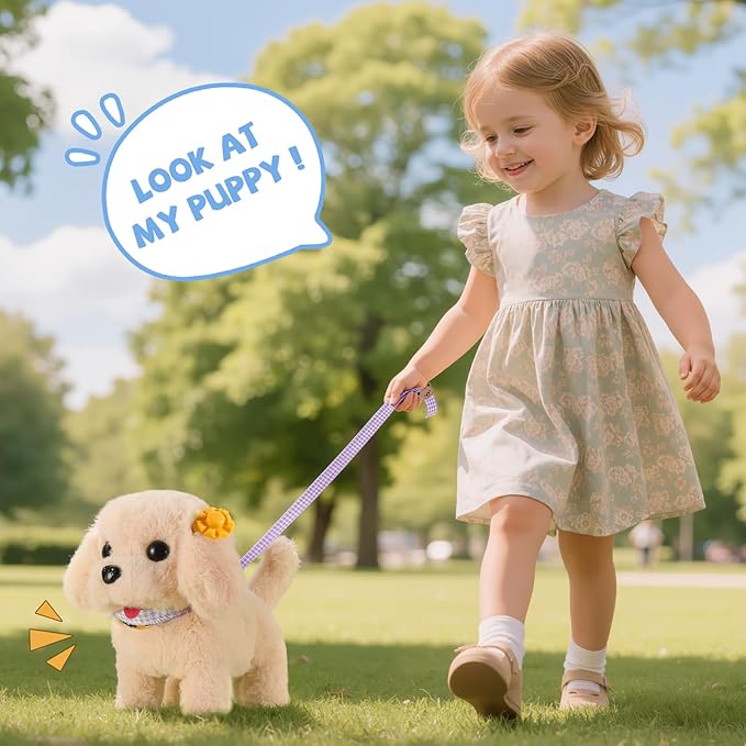Vanvimen 16 Pcs Robot Dog Toys for Boys, Toys for 3 4 5 6 7 8 Year Old Boys Kids, Realistic Robot Puppy Toy for 5-7 6-8, Ideas Birthday Gifts for Boy 3 4 5 6 Year Old