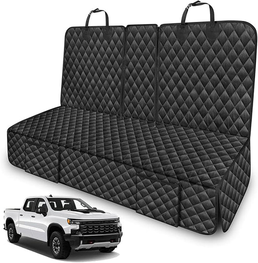 Dog Car Seat Cover for Back Seat Compatible with Jeep Gladiator Compass Wrangler Cherokee Renegade Accessories, Waterproof Non-Slip Pet Bench Backseat Covers 2026 New