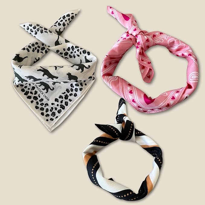 The Peacock Crew Premium Soft Cotton Bandanas Pack for Men and Women Paisley 22 x 22 inches
