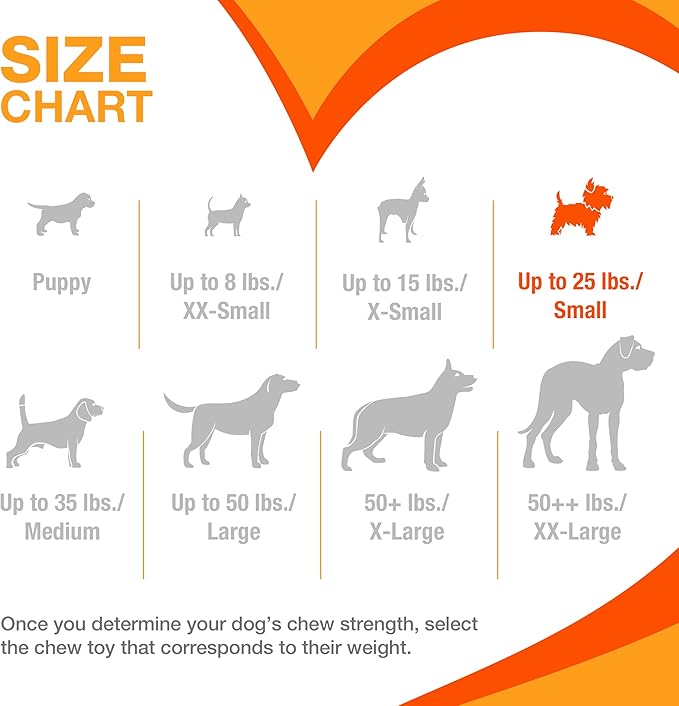 Nylabone Original Bone Flexi Chew Toy for Dogs, Flexible Dog Toys for Moderate Chewers, Chicken Flavor, Small, 1 Count