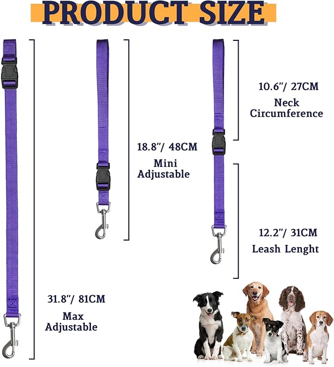 Pet Dog Grooming Loops,2 Pack Adjustable Nylon Restraint Noose Loop, Grooming Arm Accessories Fixed Dog Bathing Safety Tether Straps for Pet Grooming Table Bathtub (Style 3)