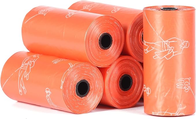 Glad for Pets Dog Waste Bags, Scented, Tear-Resistant and Leak Resistant, 16 Rolls, Heavy Duty Poop Bags for Easy Waste Cleanup, Tropical Breeze Scent, 240 Total Bags