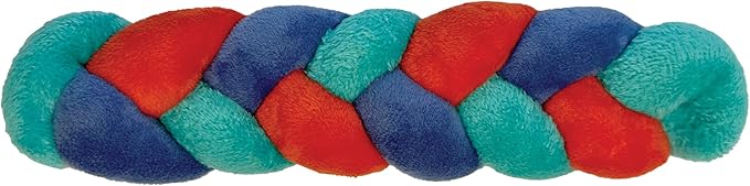 FOUFIT Hide and Seek Knotted Snuffle Stick, Small, Red, 9-12 inches Height