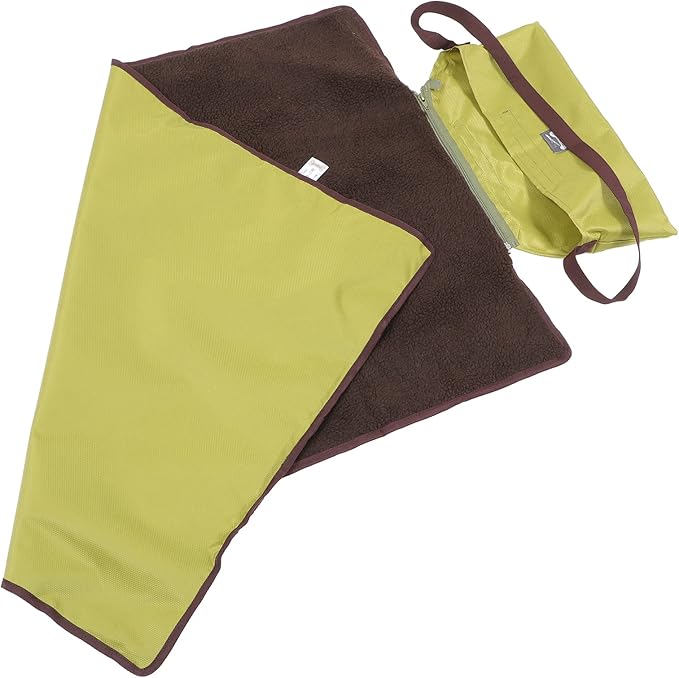 STOBOK Foldable Waterproof Outdoor Dog Mat 39.4X27.6In Portable Self Warming Pet Blanket for Travel Camping Hiking