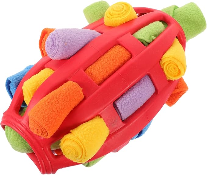 Angoily Interactive Snuffle Ball for Dogs Breed Treat Dispenser Toy for Enrichment Slow Feeding and Mental Stimulation Easy to Clean Engaging Dog Playtime