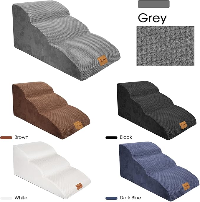 Replacement Waterproof Cover for Topmart Extended Foam Dog Ramp&Steps 3 Tiers, 33.1" L*15.7" W*15.7" H