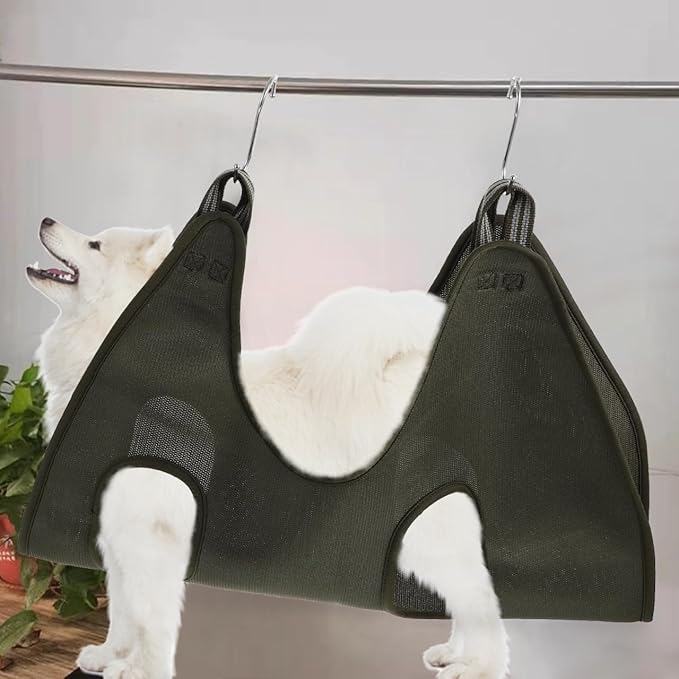 1Pc Upgrade Pet Grooming Hammock Lightweight Durable Safe Comfortable for Dog Cat Easy Nail Trimming Bathing Grooming