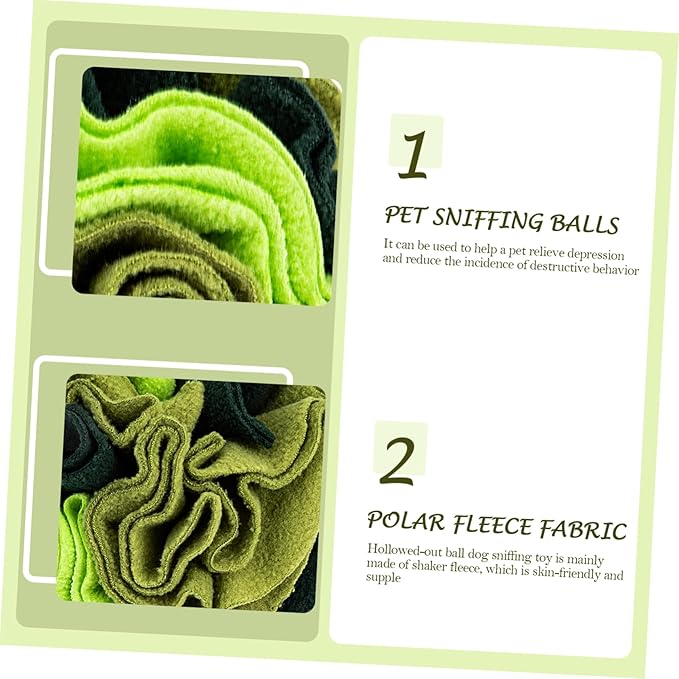 Dogs Toys Pet Sniffing Ball Dog Sniffing Snack Ball Pet Leak Food Toy Unique Exercise Sense of Smell
