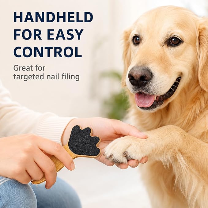Dog Scratch Board Dog Scratching Pad Multi-Functional Trimming Tool Alternative to Nail Clippers Cat Nail File Easy Care and Stress Free Handheld