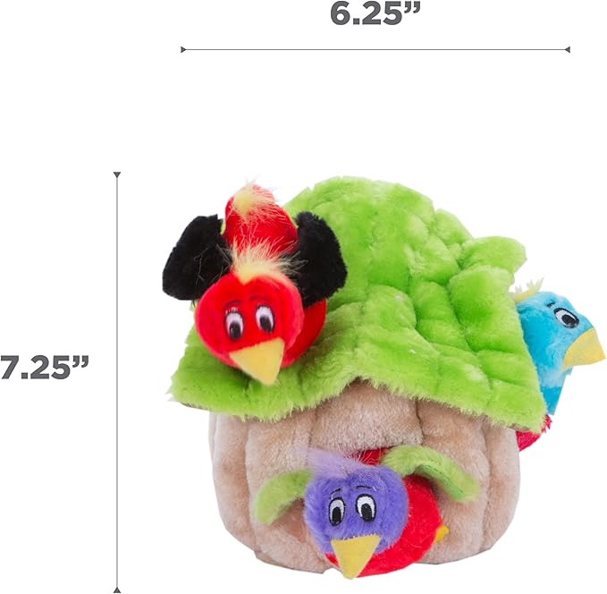 Outward Hound Hide A Bird Plush Dog Toy Puzzle