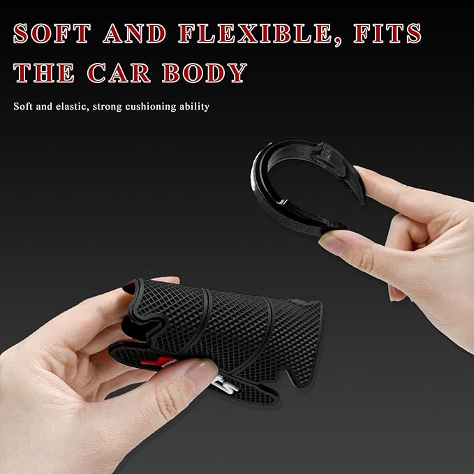 8 PCS Car Door Handle Protector, Waterproof Sports Auto Handle Protectors Bowl Stickers, Anti-Scratch Adhesive Car Door Cup Protective Stickers Fit Most Vehicles