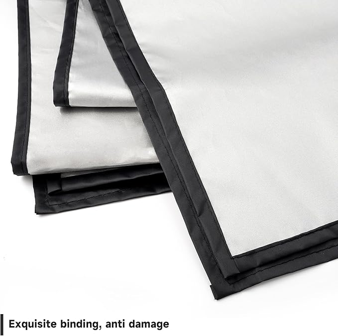FOSHIO 4 Pack Car Door Panels Waterproof Cover Protection Window Tint Car Wrap Tools, Car Door Guard for Dogs, Black, 41" x 35"