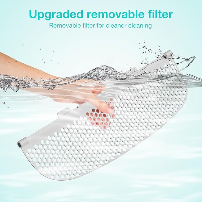 [Only for small-grained cat litter](small diameter) Cat Litter Filter Replacement Part for 65L+9L automatic Litter Box, Litter Accessory [Only Compatible with Orders Purchased After December 23, 2025]
