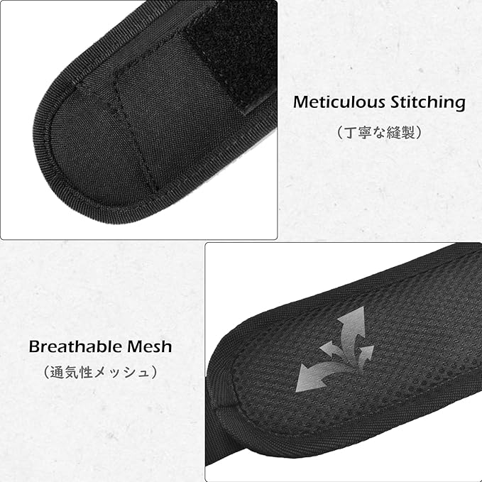 TRIWONDER Bag Shoulder Strap Replacement Adjustable Strap with Padded Metal Hooks for Crossbody Bags Messenger Bags Laptops