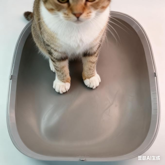 Silicon Cat Litter Box Pad Replacement for Self-Cleaning Cat Litter Box (for Model:65L Storage bin + 9L Waste Collection bin)‌Natural Silicone Material Waterproof, Anti-Stick,Anti-Scratch