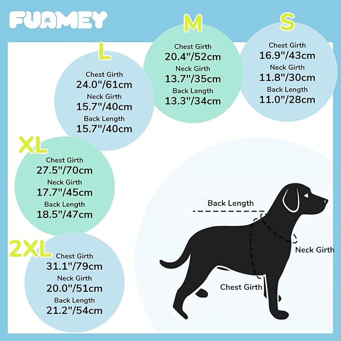 FUAMEY Dog Cooling Vest for Large Dogs Doggy Evaporative Cooling Jacket in Hot Weather Puppy Breathable Mesh Cooler Vest with Reflective Stripe Pet Summer Harness Shirt for Hiking Training Gray XL