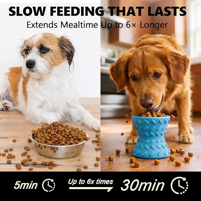 Dog Puzzle Toy – Interactive Treat Dispensing Dog Toy to Keep Dogs Busy, Mental Stimulation & Boredom Relief Toy for Indoor Play, Small & Medium Dogs