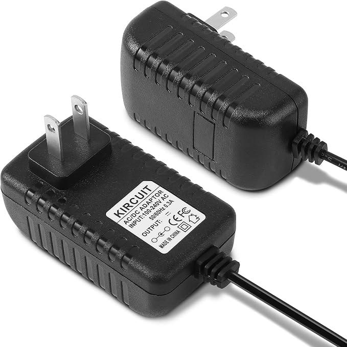 12V AC/DC Adapter for Charging uahpet UWQJ01 Automatic iRetriever Ball Launcher Obstacle Detections Balls Thrower DC12.0V Power Charger