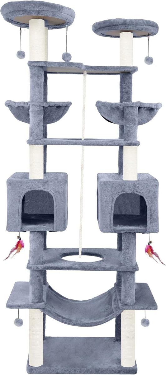 Roypet 32" Cat Tree 0111 (Grey, 71'')