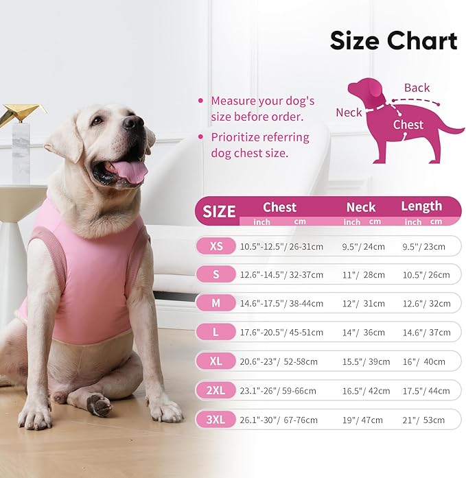 Vecomfy Fleece Lining Dog Hoodie with Harness Built in,Extra Warm Large Dog Jacket in Winter Doggie Coats with Hooded,Light Pink XXXL