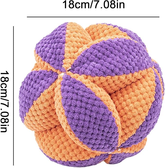 Dog Snuffle Ball - Puzzle Enrichment Interactive Toy, Bite Resistant Slow Feeder, Durable Treat Ball Accessory | Small Medium Large Breeds for Small Medium Large Breeds