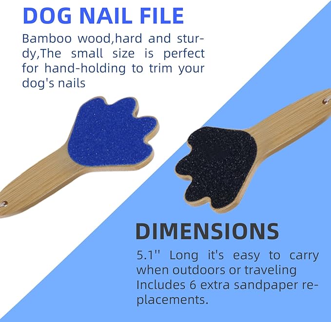 Dog Scratch Board Dog Scratching Pad Multi-Functional Trimming Tool Alternative to Nail Clippers Cat Nail File Easy Care and Stress Free Handheld