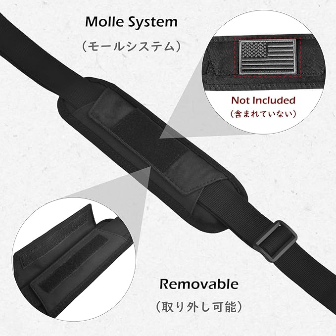 TRIWONDER Bag Shoulder Strap Replacement Adjustable Strap with Padded Metal Hooks for Crossbody Bags Messenger Bags Laptops