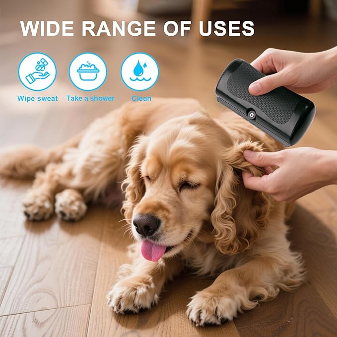 Deshedding Dog Brush for Shedding, Undercoat Grooming Tool for Dogs, Cats & Horses, Ergonomic Brush Painlessly Removes Pet Loose & Matted Hair, Reduces Shedding for Short, Medium & Long Hair Pets