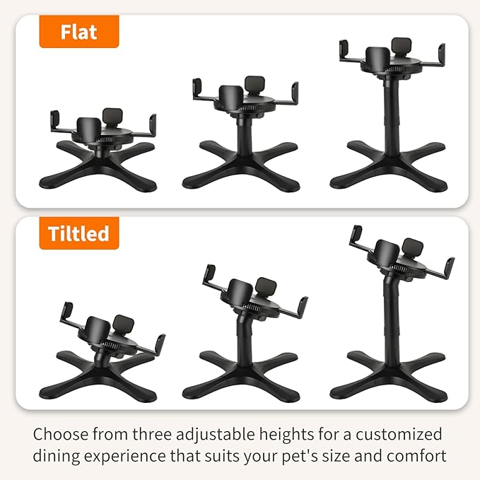Dog Bowl Stand - This Stand Compatible with Stanley, Yeti, Coldest Dog Bowl, Meanwhile Ideal for Large, Medium, Small Breeds, Use to Elevate, Raise Pet Dishes, (Bowls not Included)