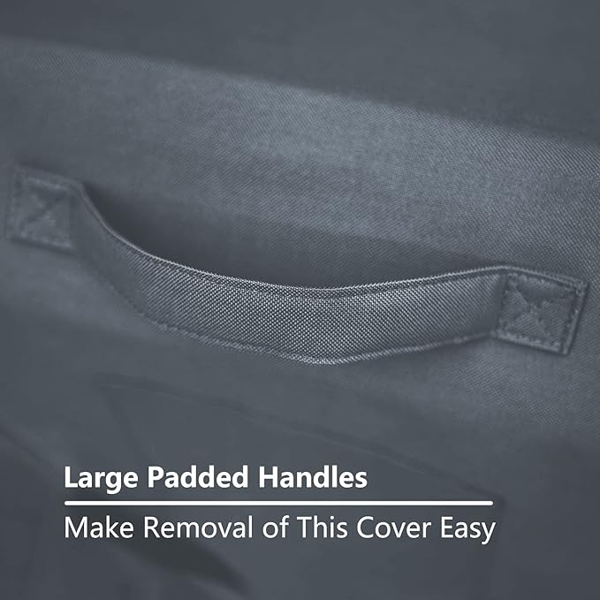 Waterproof Dog Bed Cover for Dogs (53 L x 42 W x 5 H Inches) Washable Removable Orthopedic, Cooling Gel and Memory Foam Pet Bed Protector Cover, 600D Oxford Fabric, Cover Only (Gray)