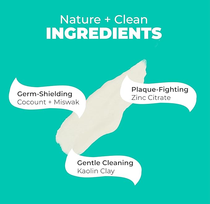 Tartar Shield® Pro Care Natural Coconut Toothpaste for Dogs & Cats, VOHC Accepted, Clinically Proven Plaque, Tartar & Halitosis Reduction, Human-Grade Ingredients, 3 oz.