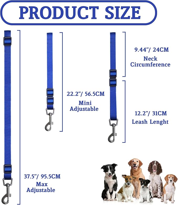 Pet Dog Grooming Loops,2 Pack Adjustable Nylon Restraint Noose Loop, Pet Grooming Arm Accessories Fixed Dog Bathing Safety Tether Straps for Pet Grooming Table Bathtub (Style 2)