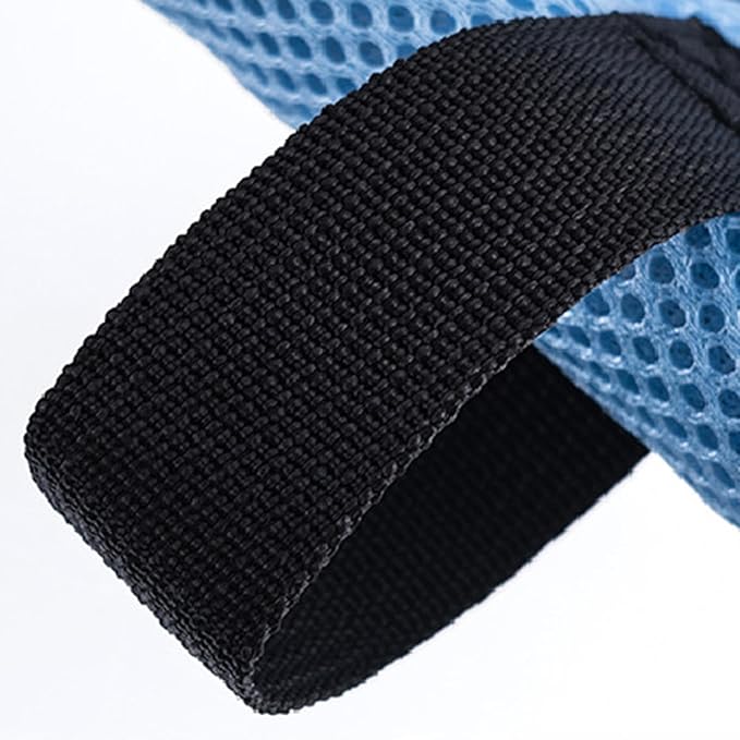Pet Grooming Hammock Hammock Helper Washing Cat Grooming Hanging Harness for Nail Trimming Nail Clipping, Blue