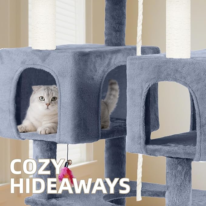 Roypet 32" Cat Tree 0111 (Grey, 71'')
