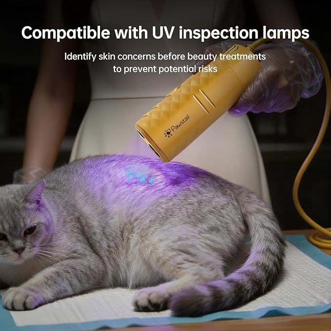 Dog Dryer for Pet Grooming,Pet Neck-Hanging Hair Dryer,Alternating Hot and Cold Airflow.Handheld & Hands-Free.Low-Noise, Ultra-Lightweight.High Wind Speeds.Adjustable Heat & Speed Yellow
