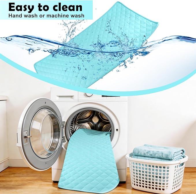 Vivifying Dog Cooling Mat, Ice Silk Pet Cooling Pad for Car Back Seat, Non-Slip Summer Cooling Mat for Dogs and Cats, Indoor & Outdoor, 52" x 25"