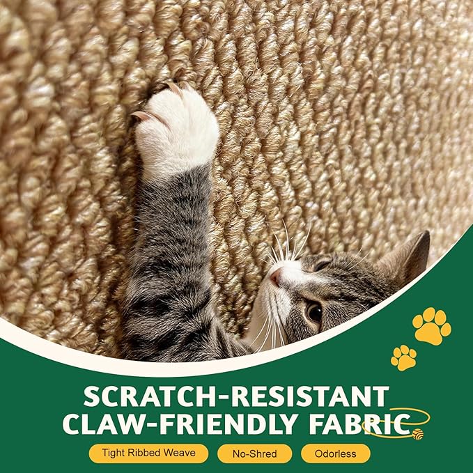 ENONCI Door Protector from Cat Scratching 19.6" x 7.8" Cat Wall Corner Scratcher, Anti Scratch Door Frame Furniture Protector for Indoor Cats