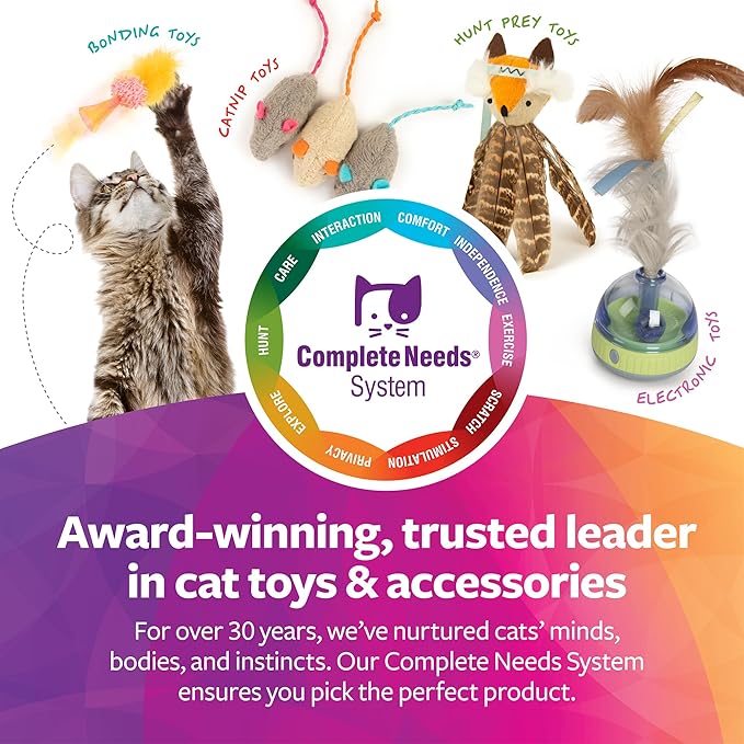 SmartyKat Super Scratcher+ Scroll Wide Corrugate Cat Scratcher with Catnip Infusion Technology, Stimulating for Cats & Kittens, Recycled Material, Brown