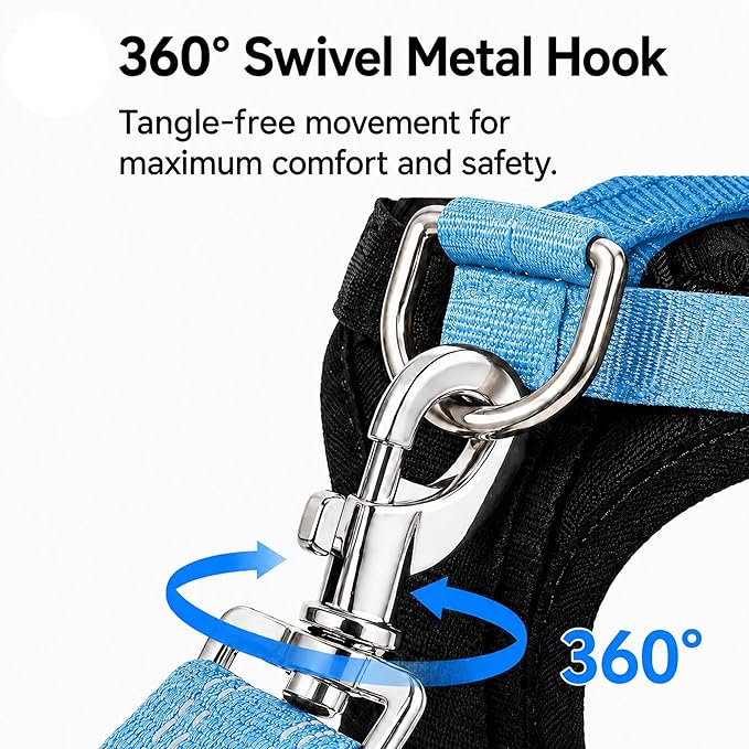 Dog Seat Belt 2Pcs, Retractable Pet Car Harness, Adjustable Dog SeatBelts for Vehicle, Nylon Pet Safety with Elastic Bungee