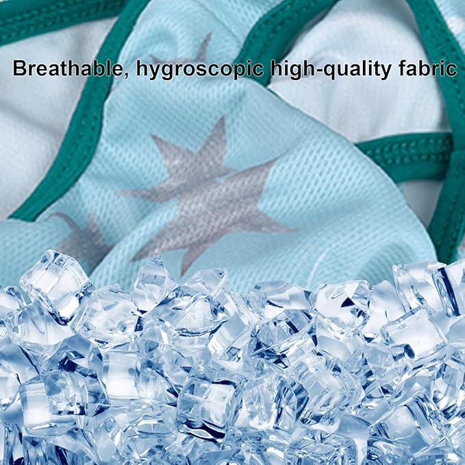 Lightweight Breathable Dog Cooling Shirts, Quick Dry Dog Sunscreen T-Shirt, Professional Pet Summer Vest for Small Medium Large Dogs