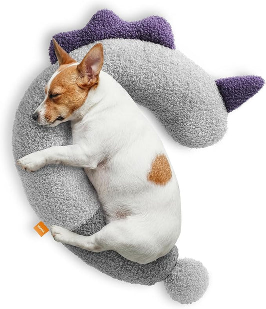 HiPetpy Dog Calming Pillow - Soft Neck Pillow for Dogs, Washable Sleep Pillow for Better Sleep, Reduces Anxiety, Gift for Small/Medium/Large Dogs and Cats